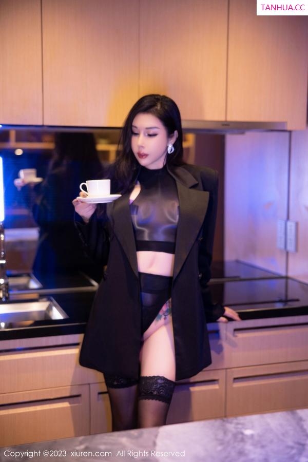 [XiuRen]高清写真图 2023.01.17 No.6143 田冰冰 黑丝美臀